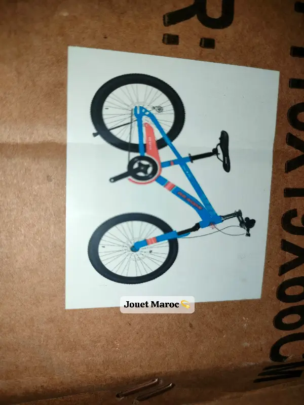 Velo Vtt Dragon 20 pouces coleur bleu