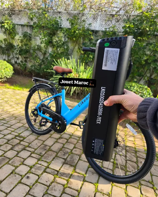 Vue pliée du vélo ️VÉLO ÉLECTRIQUE LIKEBIKE MY2 10