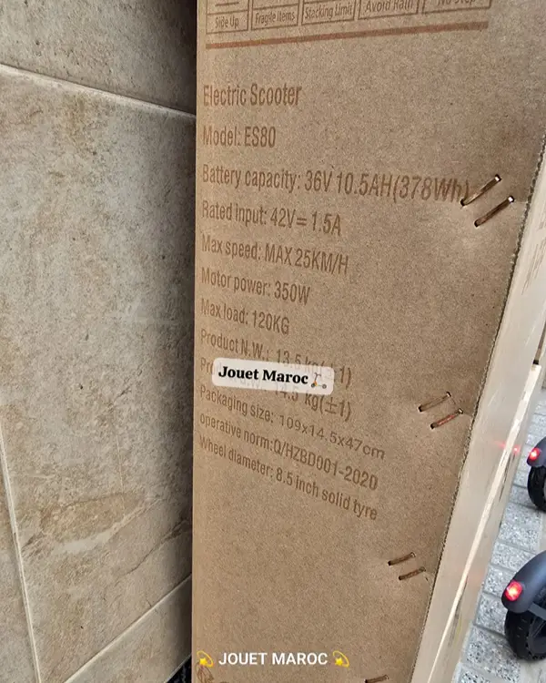 Trottinette électrique AOVO PRO ES80 13