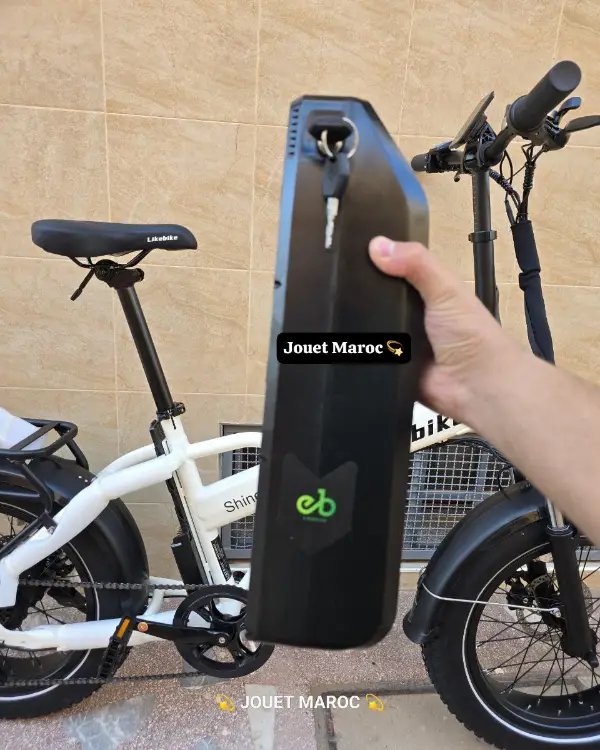 Batterie lithium amovible intégrée du vélo Le Likebike Shine