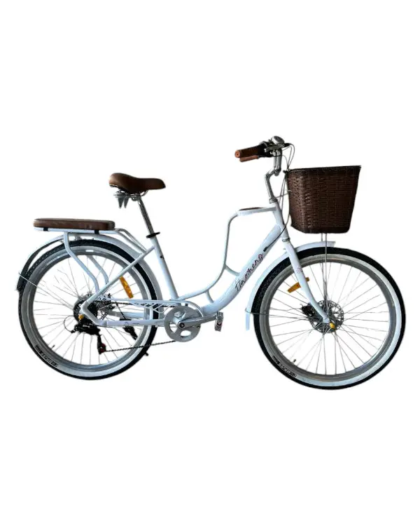 vélo madame Haomeng Coffee Bike 26 pouces 13